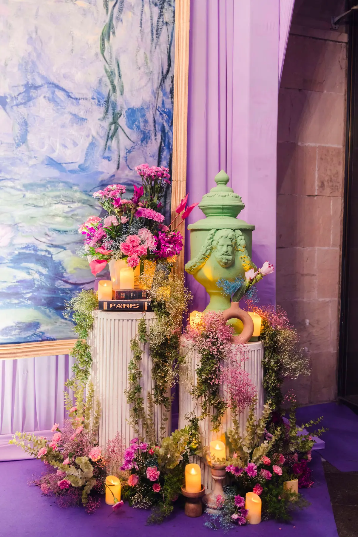 An Ode to Monet — Birthday Celebration decor by Sage & Saaj in Hyatt, New Delhi