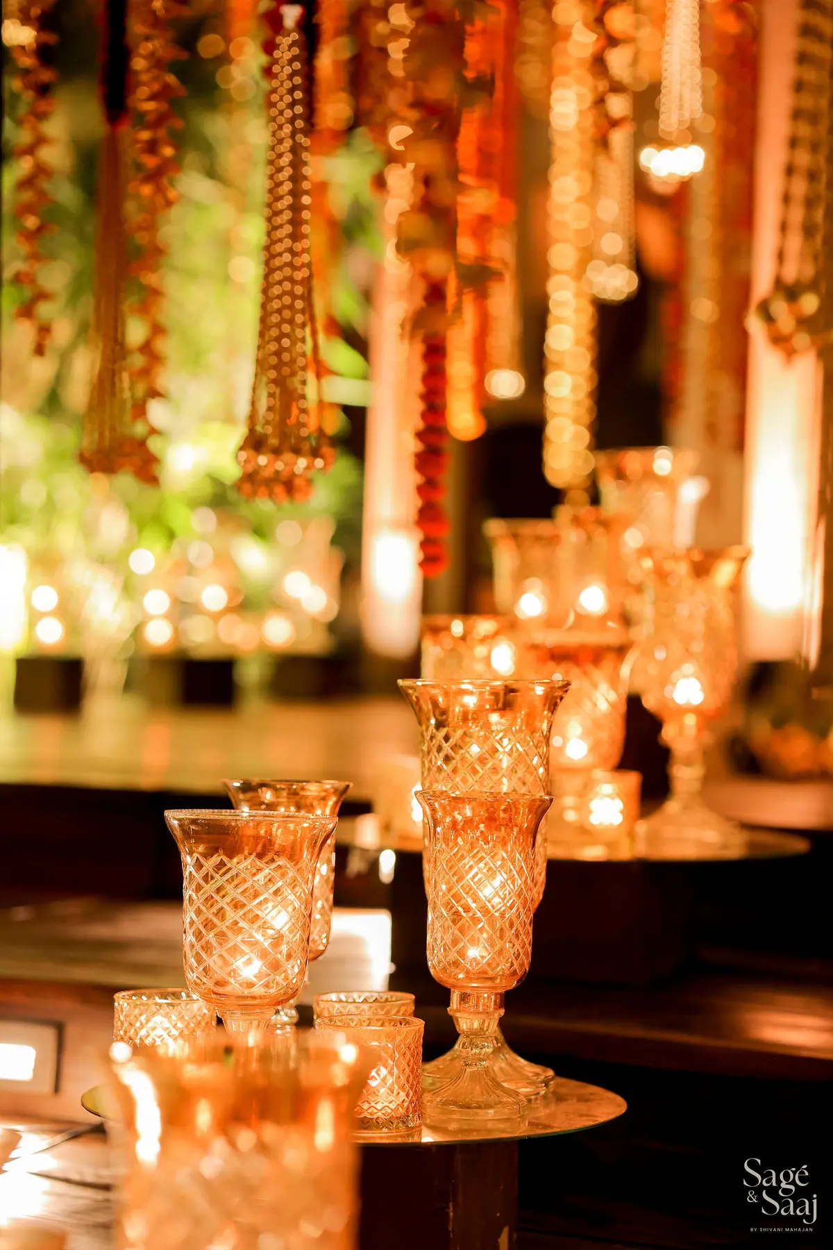 Shaadi Wala Ghar — monochrome residential event décor by Sage & Saaj