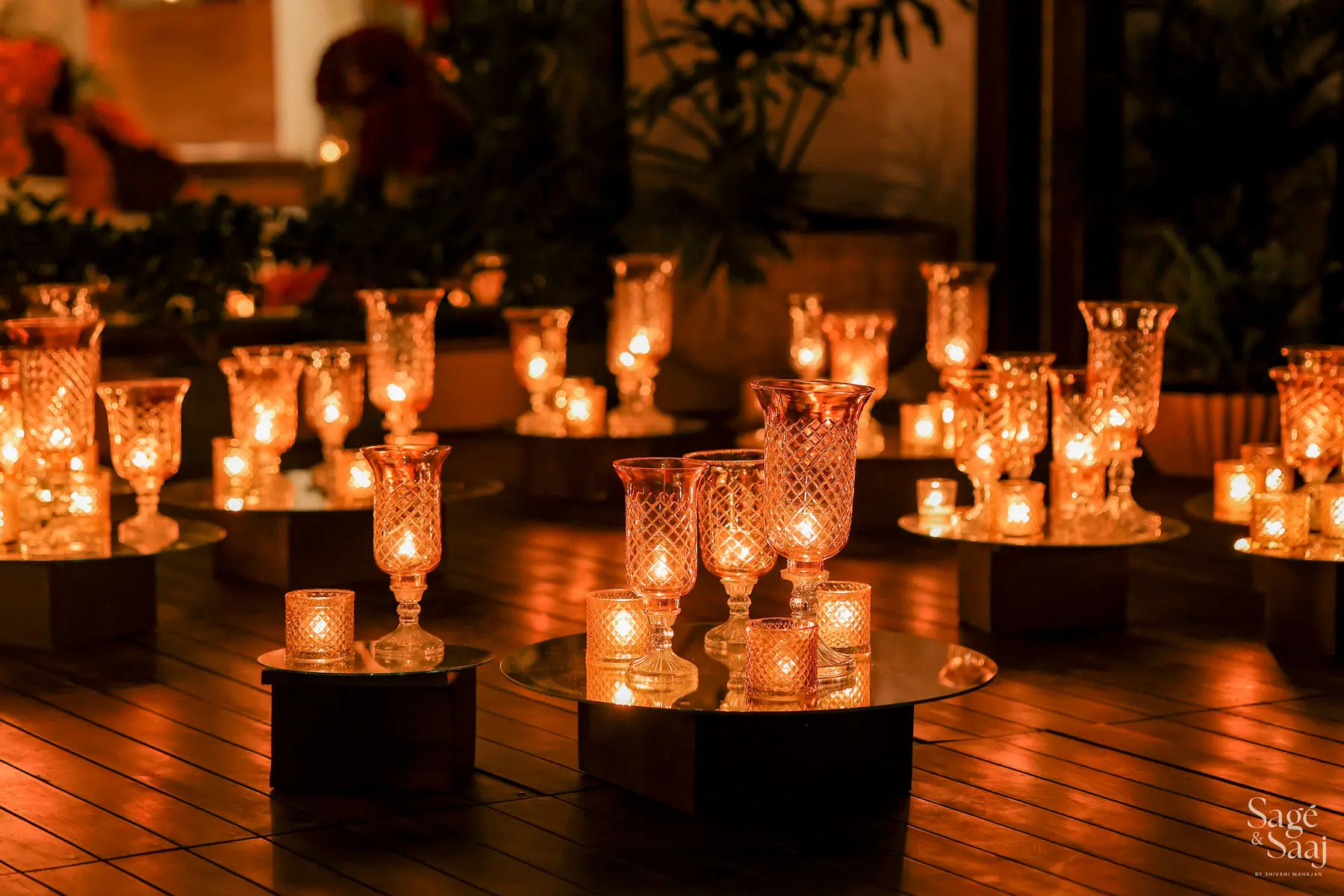 Shaadi Wala Ghar — candlelit home celebration by Sage & Saaj