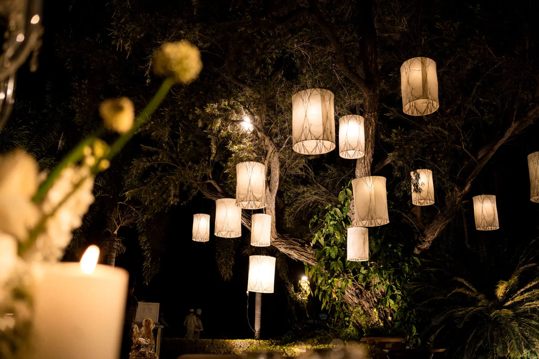 Chapter Sixty — crystal and candle tablescape by Sage & Saaj